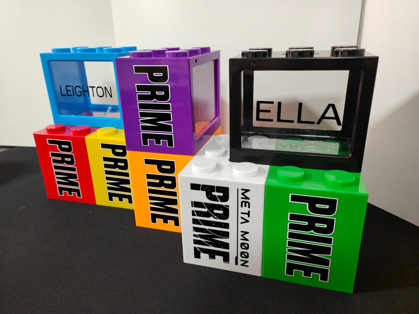 Personalised PRIME Lego Style Money Boxes