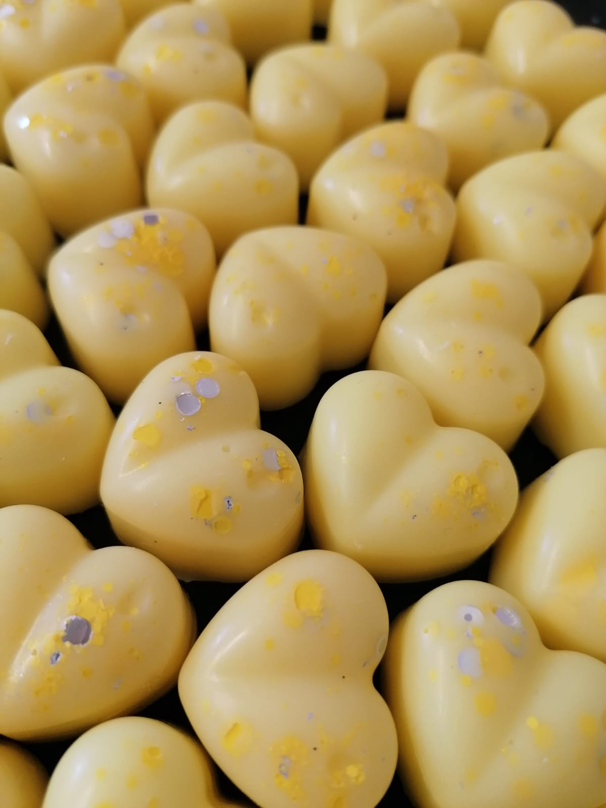 Wax Melt Shapes - Pack Of 5 Hearts Sunshine
