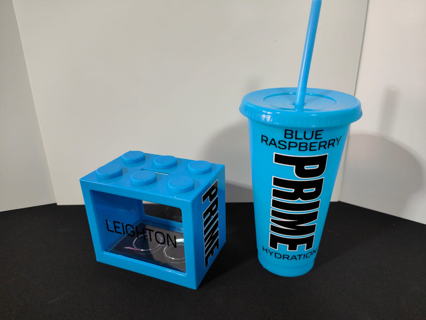 Personalised Prime Cold Cup & Money Box Bundle