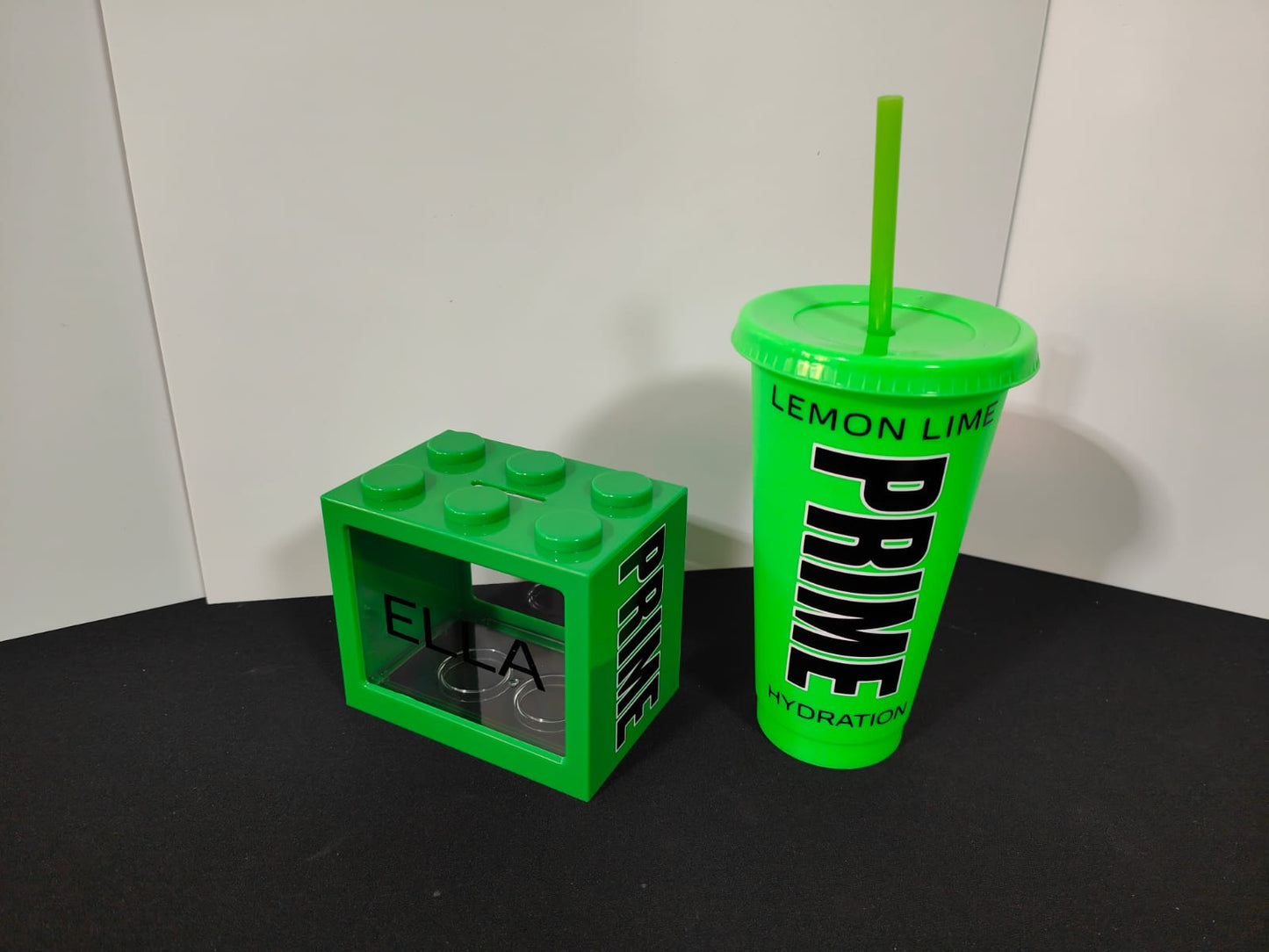 Personalised Prime Cold Cup & Money Box Bundle