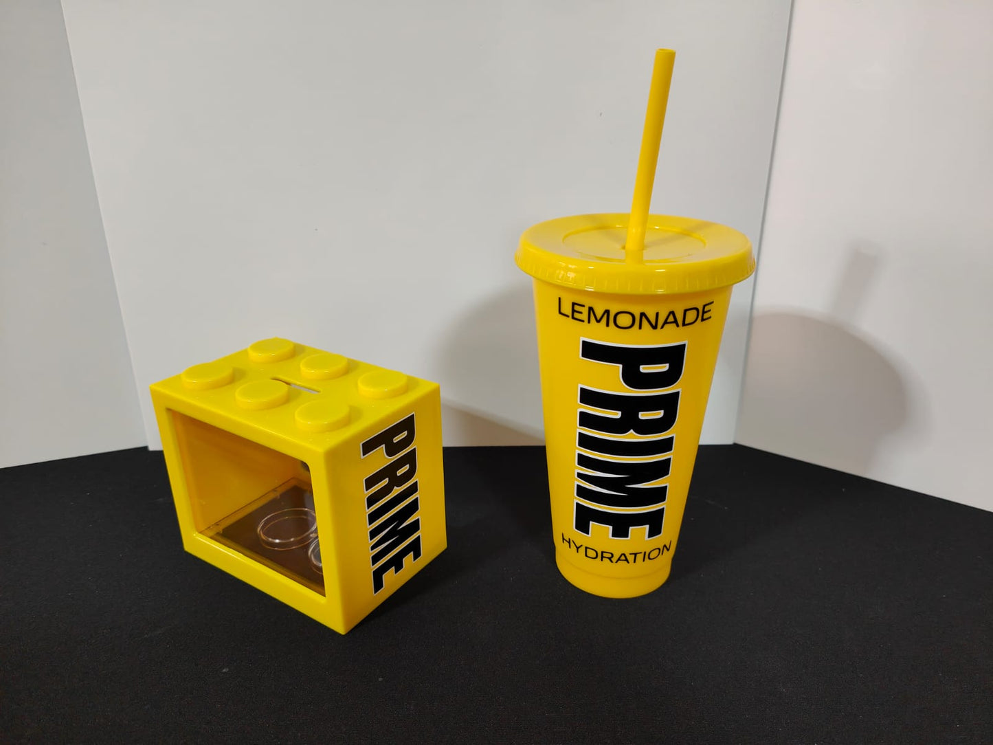 Personalised Prime Cold Cup & Money Box Bundle