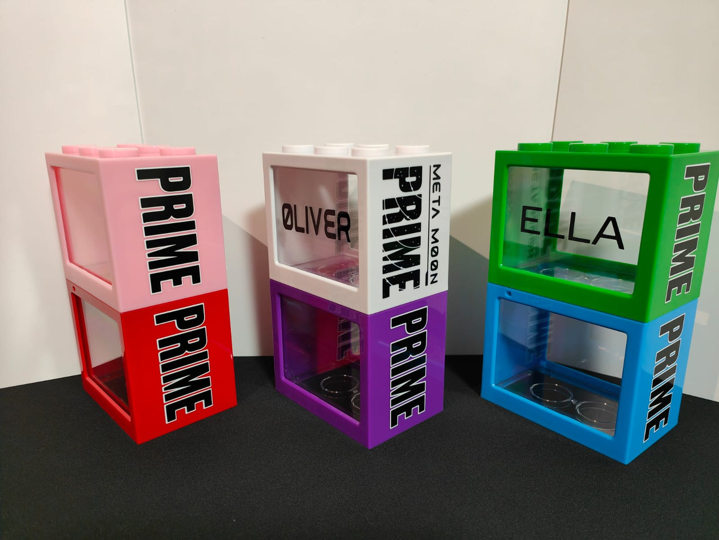 Personalised PRIME Lego Style Money Boxes