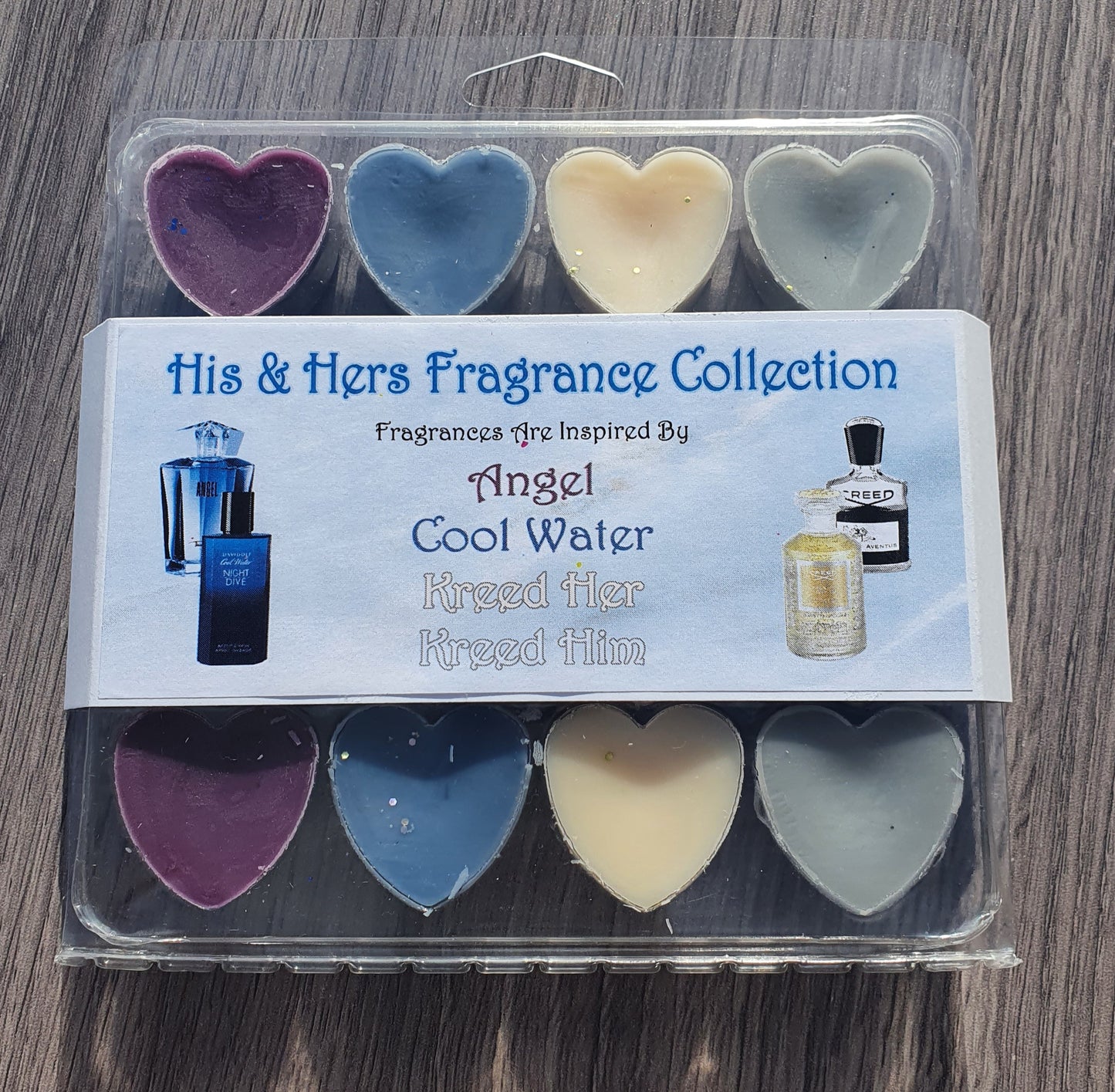 Wax Melt Heart Clam - Perfume & Aftershave Inspired