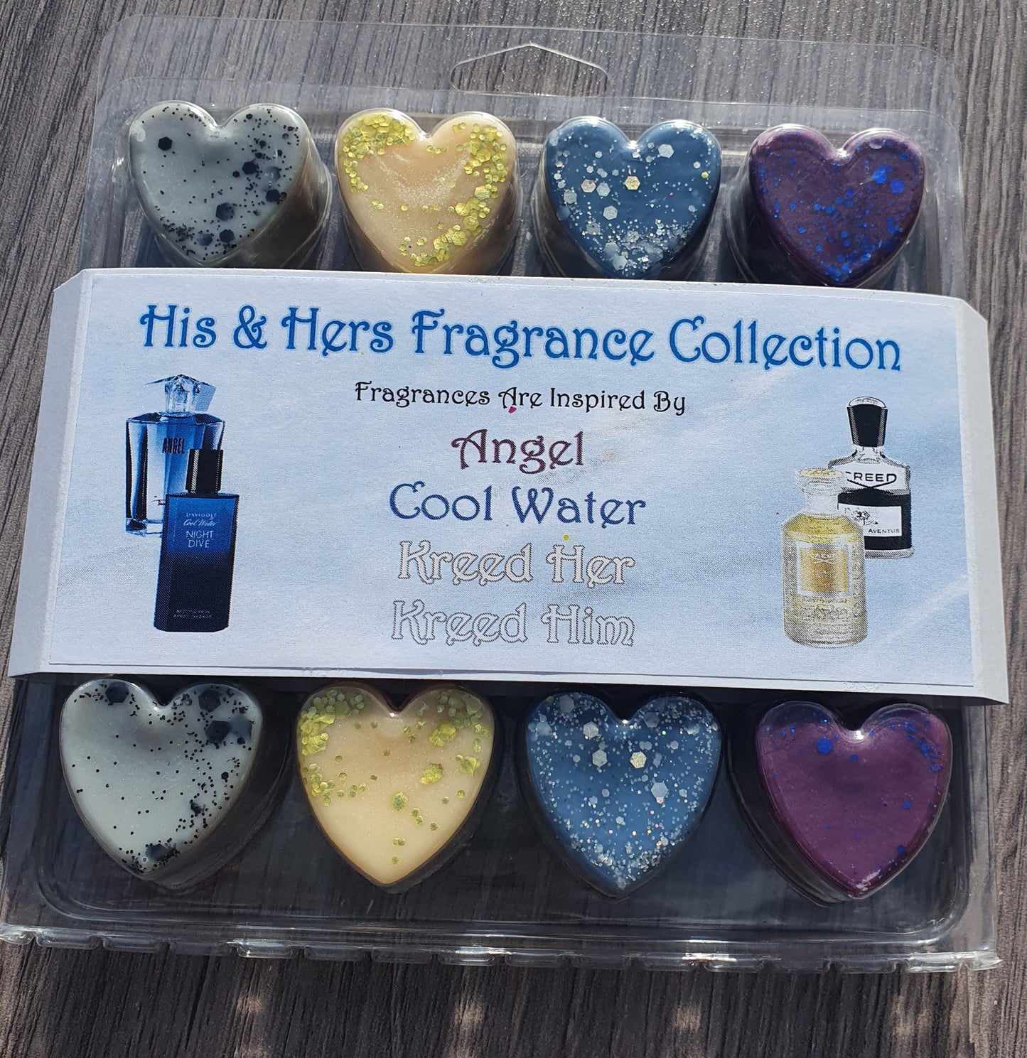 Wax Melt Heart Clam - Perfume & Aftershave Inspired