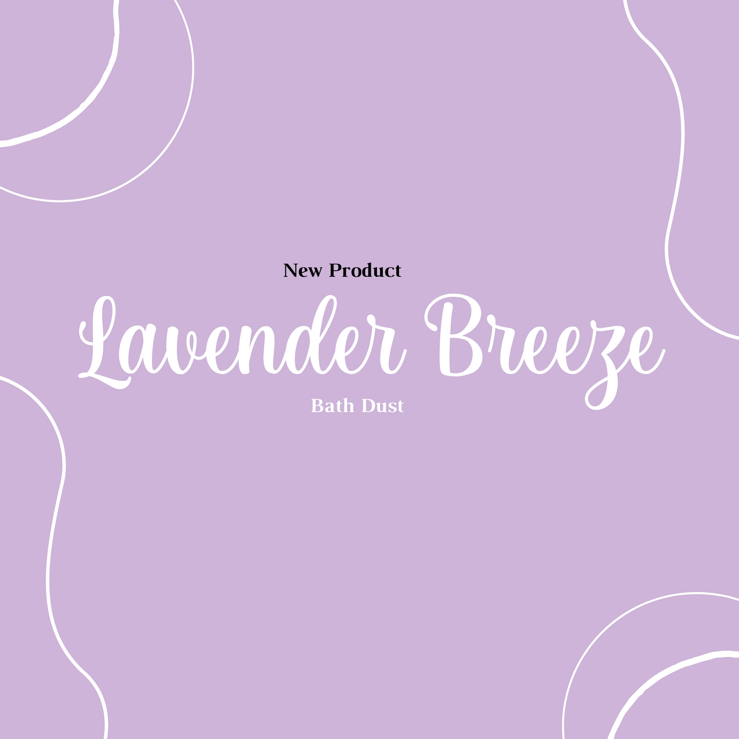 Lavender Breeze Bath Dust