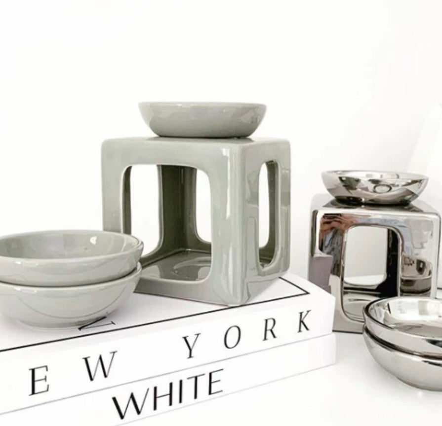 Wax Melt Burner - Milan Tria (3 Melt Dishes)